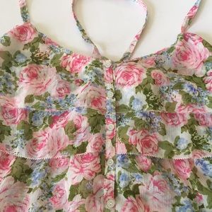 Abercrombie & Fitch Flloral Top